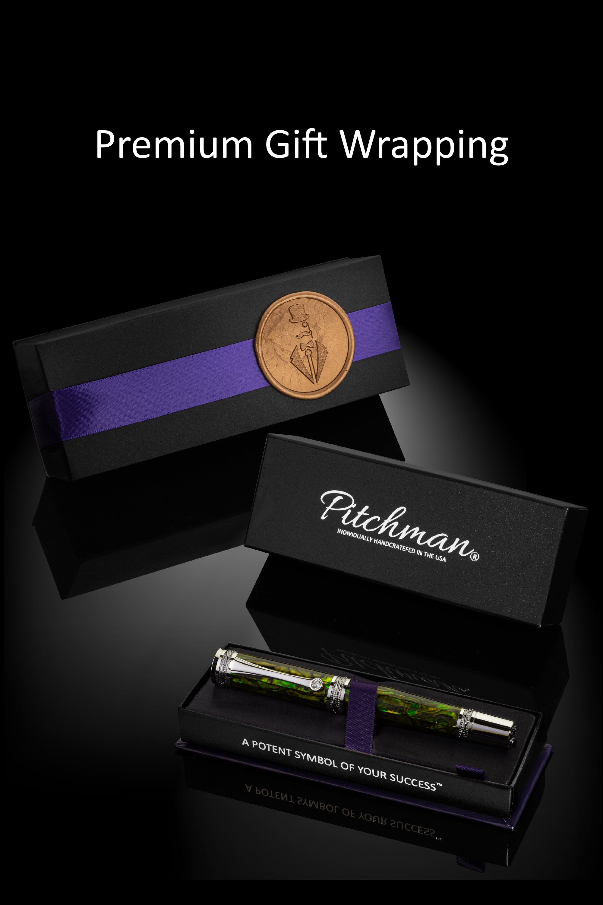 Pitchman Tycoon Fountain Pen - Premium Gift Wrapping