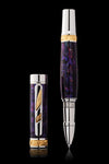 Rainmaker Purple Abalone Shell Rollerball Pen