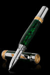 Rainmaker Emerald Abalone Shell Rollerball Pen